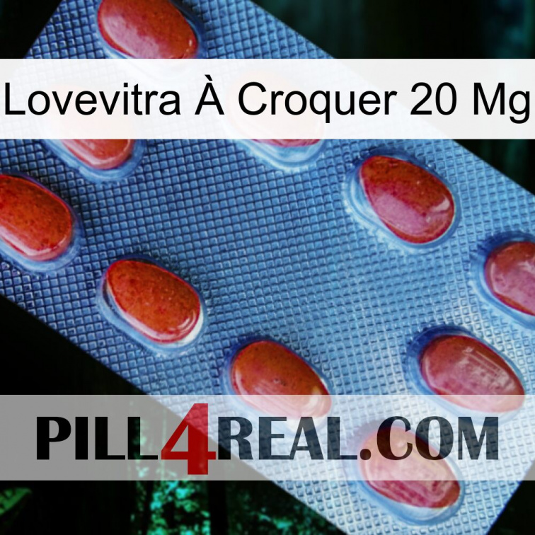 Lovevitra À Croquer 20 Mg 06